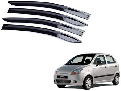 AUTO ZIGMO For Front, Rear Wind Deflector(Tinted Chevrolet Spark)