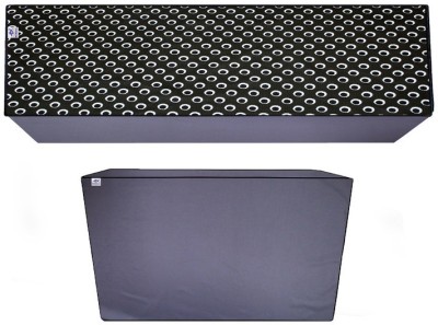 Nitasha Air Conditioner  Cover(Width: 111 cm, Tealish blue, almost none)