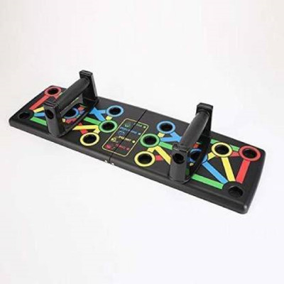 ALORNOR Pushup board 05 Chest Muscle Arm Muscle Multi-Function Push-Ups Board,Carbon Fiber Push-up Bar(Multicolor)