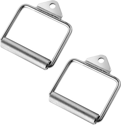 MTU ONLINE STORE Solid Pulley Handle (Gym Machine Attachments) 1 Pair Good finishing Multi-training Bar