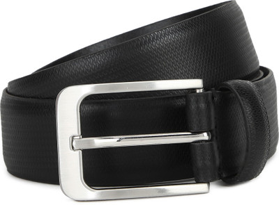 LOUIS PHILIPPE Men Black Artificial Leather Belt