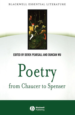 Poetry from Chaucer to Spenser(English, Paperback, unknown)