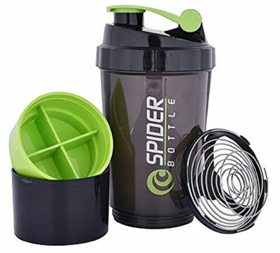 HGH 500 ml Plastic Shaker(Pack of 1, Multicolor)