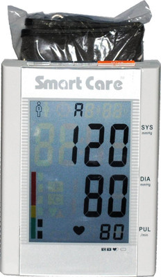 Smart Care LD7 Digital Blood Pressure Monitors Accurate & Portable Blood Pressure Machine Bp Monitor(White)