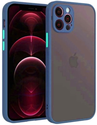 ASMANTIC Back Cover for Apple iPhone 12 PRO MAX(Blue, Grip Case, Pack of: 1)