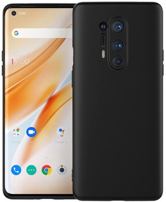 INSTYLE Back Cover for OnePlus 8 PRO(Black, Grip Case, Pack of: 1)