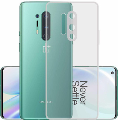 Spinzzy Back Cover for OnePlus 8 Pro(Transparent, Shock Proof, Silicon, Pack of: 1)