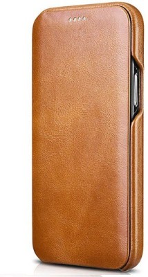 HARITECH Flip Cover for Samsung Galaxy Note 10 Lite(Brown, Grip Case, Pack of: 1)