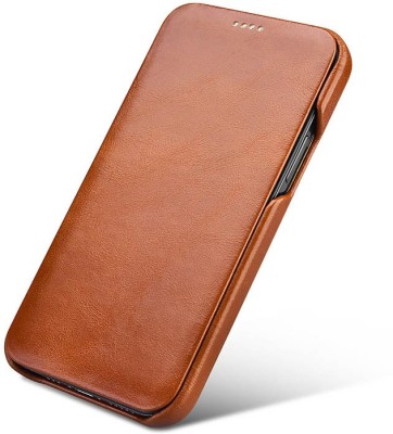 HARITECH Flip Cover for IPhone 14 Pro Max (6.7 Inch)(Brown, Magnetic Case, Pack of: 1)