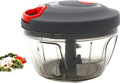 Agrimedx by Agrimedx international Mini hand chopper with highly powerful knife Vegetable & Fruit Chopper(1)