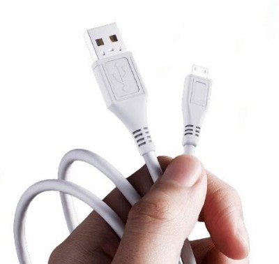 eVANMART Data cable compatible for Vivo S1 Pro/ Z3x/ Y17/Y15/ Y12 for Micro USB Data Cable| Quick Fast Charging Cable/High Speed Data Transfer Android V8 Cable (3.1 Amp, 1 M, White) ( Pack of 1 ) 1 m Micro USB Cable(Compatible with VIVO S1, Z1pro, Y20, Y15, U20, Y11, Y91i, Y20i Y19, White, Black, On
