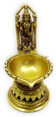 RAMA METAL RAMA METAL BRASS TRIPATI BALAJI DEEPAK Brass Table Diya(Height: 65 inch)