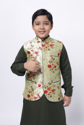 Namaskar Full Sleeve Printed Boys Jacket