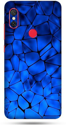 OggyBaba Mi Redmi Note 6 Pro Mobile Skin(Dark Blue Pebbles Skin Matte Finish)