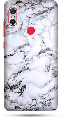 OggyBaba Mi Redmi Note 6 Pro Mobile Skin(Milky White Marble Skin Matte Finis)