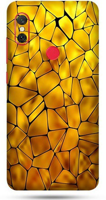 OggyBaba Mi Redmi Note 6 Pro Mobile Skin(Yellow Pebbles Skin Matte Finis)