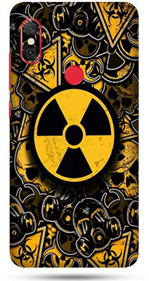 OggyBaba Mi Redmi Note 6 Pro Mobile Skin(Gas Mask Skin Matte Finis)