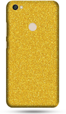 OggyBaba Mi Redmi Y1 Mobile Skin(Golden Glitter Skin Matte Finish)