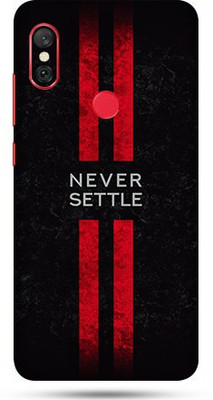OggyBaba Mi Redmi Note 6 Pro Mobile Skin(Never Settle Skin Matte Finis)