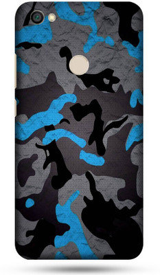OggyBaba Mi Redmi Y1 Mobile Skin(Military Blue Camouflage Skin Matte Finis)