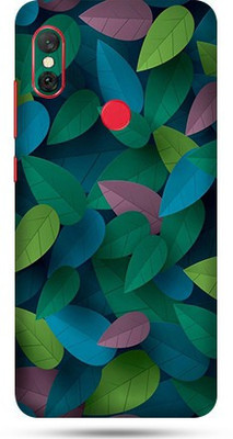 OggyBaba Mi Redmi Note 6 Pro Mobile Skin(Colorful Leaves Skin Matte Finish)