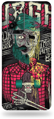 BugguSkin OPPO F19 Pro + 5G, oppo f19 pro plus 5g, OPPO F19 PRO + 5G Mobile Skin(Ultra Super Death illustration Skin With High Mattte Finish.)