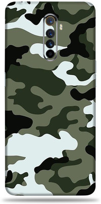TJ CREATION Realme X2 Pro, Realme X2 Pro Mobile Skin(Ultra Super Camouflage Winter Skin With Highh Matte Finish., Mobile Skin (Back+Side+Camera))