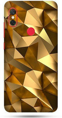 OggyBaba Mi Redmi Note 6 Pro Mobile Skin(Golden Polygon Skin Matte Finis)