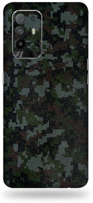 LAMHA Oppo F19 Pro Plus 5G Mobile Skin(Ultra Super Camouflage Military Digital With High Matte Finish.)