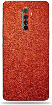 BugguSkin Realme X2 Pro, Realme X2 Pro Mobile Skin(Ultra Super Red Leather Skin With High Matte Finish., Mobile Skin (Back+Side+Camera))