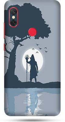 OggyBaba Mi Redmi Note 6 Pro Mobile Skin(Shiv Ji Skin Matte Finis)