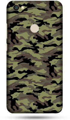 OggyBaba Mi Redmi Y1 Mobile Skin(Military Green Camouflage Skin Matte Finis)