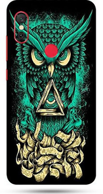 OggyBaba Mi Redmi Note 6 Pro Mobile Skin(Angry Owl Skin Matte Finis)