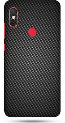 OggyBaba Mi Redmi Note 6 Pro Mobile Skin(Charcoal Black Carbon Fibre Skin Matte Finish)