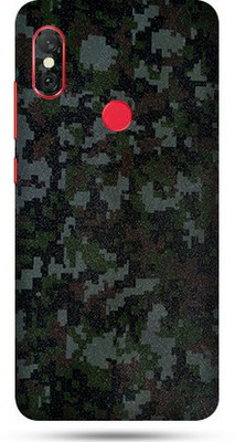 OggyBaba Mi Redmi Note 6 Pro Mobile Skin(Digital Army Camouflage Skin Matte Finish)
