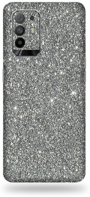Jeeva Creation Oppo F19 Pro, oppo f19 pro Mobile Skin(Ultra Super Grey Glitter Skin With High Matte Finish.)