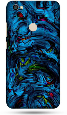 OggyBaba Mi Redmi Y1 Mobile Skin(Blue Lava Skin Matte Finis)