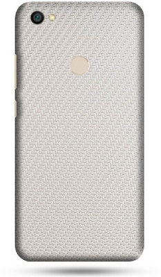 OggyBaba Mi Redmi Y1 Mobile Skin(Milky White Carbon Fibre Skin Matte Finis)