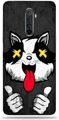 AsSkin Realme X2 Pro, Realme X2 Pro Mobile Skin(Ultra Super Crazy Cat Skin With High Gloss Finish).)