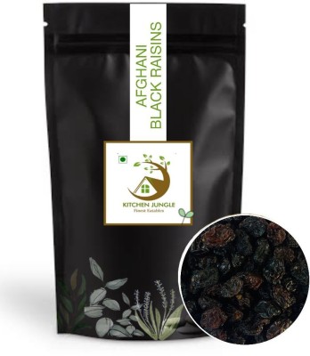 Kitchen Jungle Seedless Black| Kali Kishmish Raisins(500 g)