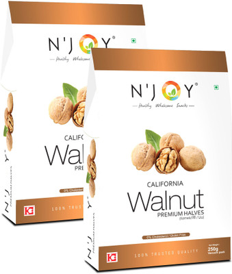 N'Joy California Premium Halves without shell Walnuts(1 x 500 g)