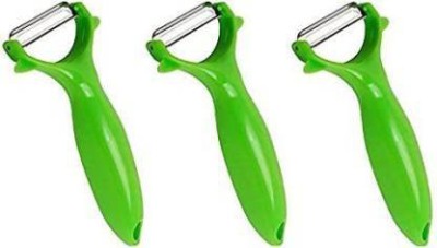 OZXI Straight Peeler(Multicolor, Green Pack of 3)