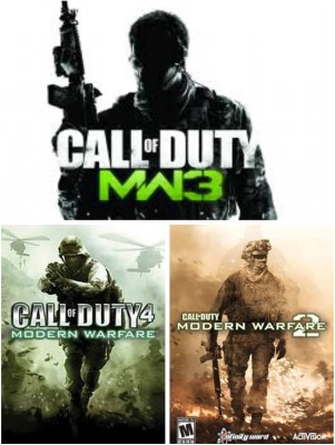 Call Of Duty Modern Warfare 1-2-3 Combo PC DVD (Offline Only) Complete Games (Complete Edition)(pc game, for PC)