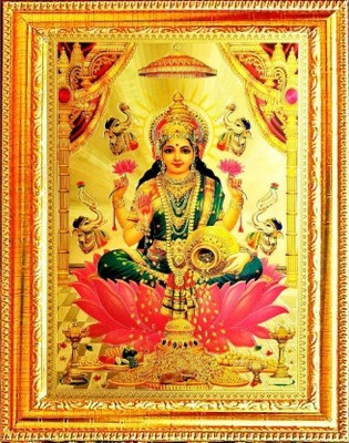 SUNINOW GODDESS LAXMI Religious Frame