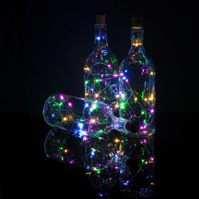 OneClickPicks 20 LEDs 3.05 m Multicolor Steady String Rice Lights(Pack of 5)