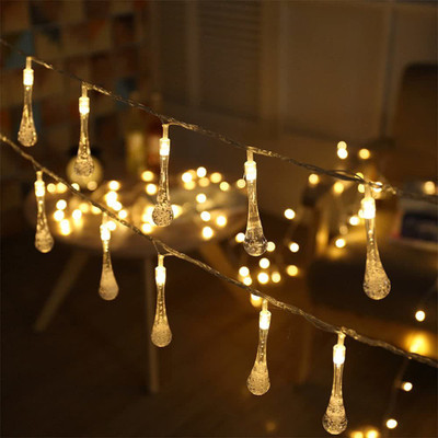 Brightlance 20 LEDs 5 m Yellow Steady Water Drop Rice Lights(Pack of 1)
