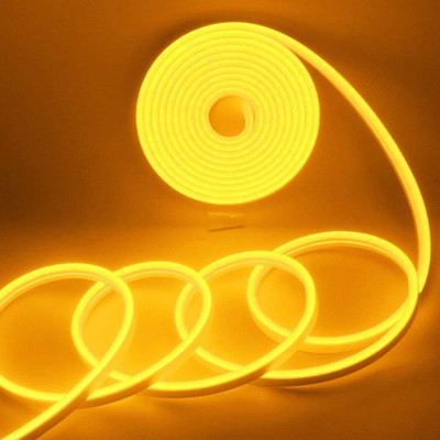 FYUGO 120 LEDs 4.98 m Yellow Steady String Rice Lights(Pack of 1)