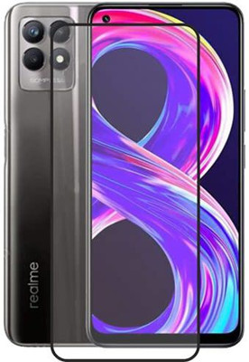 NEXZONE Edge To Edge Tempered Glass for REALME 8i(Pack of 1)