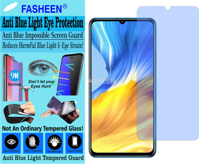 Fasheen Tempered Glass Guard for HUAWEI HONOR X10 MAX KKGAN00 (Impossible UV AntiBlue Light)(Pack of 1)
