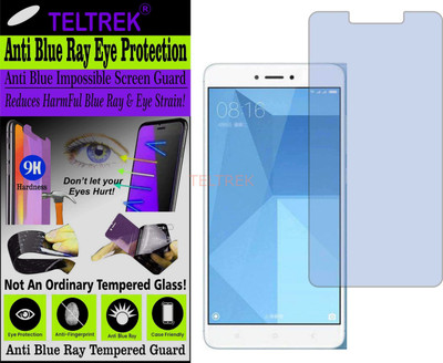 TELTREK Tempered Glass Guard for MI REDMI NOTE 4X (Impossible UV AntiBlue Light)(Pack of 1)